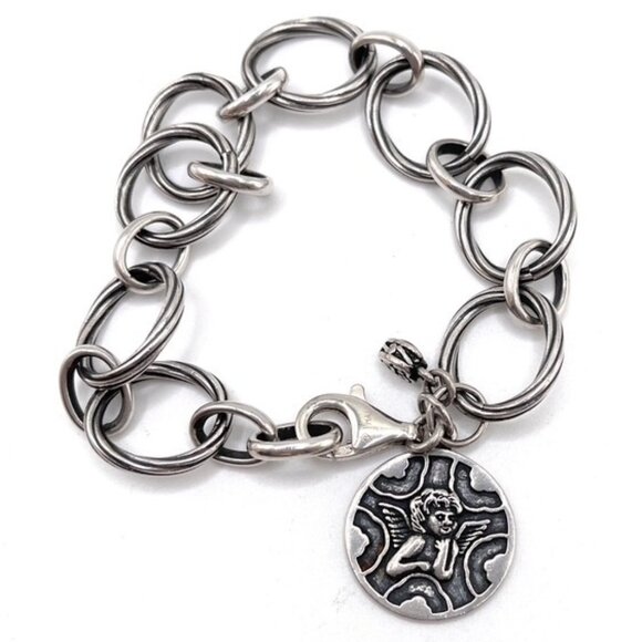 B1959 Silpada Guardian Angel Bracelet - Picture 1 of 2